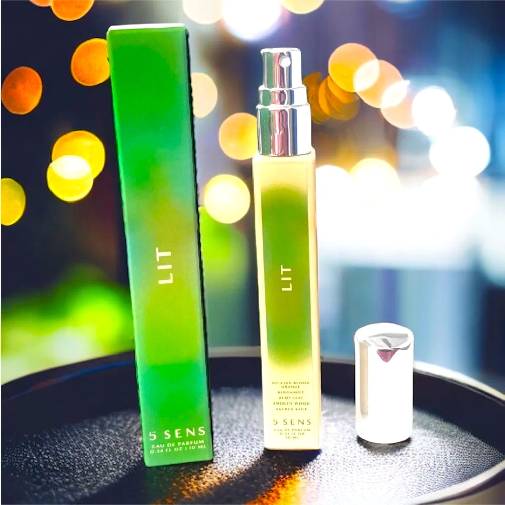 5 Sens LIT Eau de Parfum 0.34 fl oz/ 10 ml New in Box